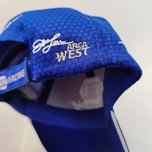 2019 TEAM NAPA RACING, NASCAR CUP & WEST OULTLAWS, INDYCAR NHRA Cap Blue & White - Picture 8 of 12